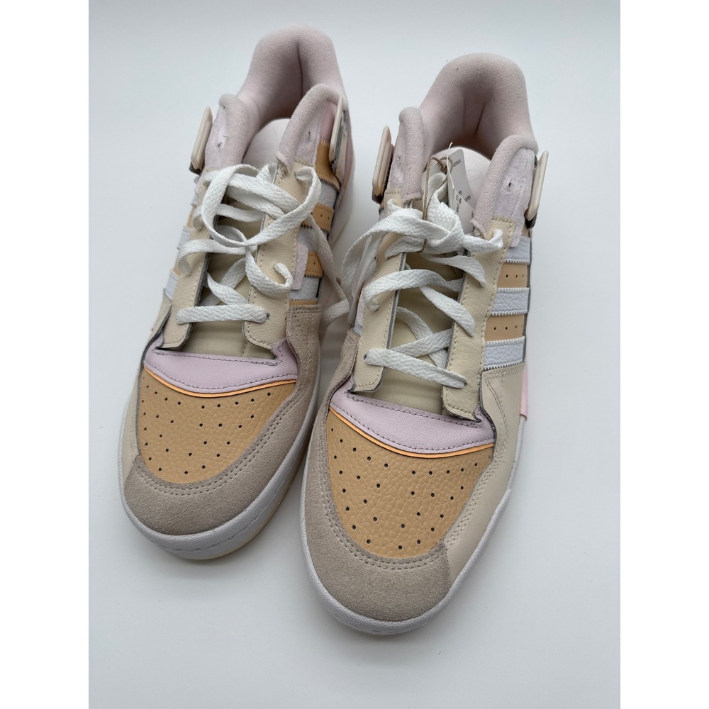 Adidas Originals Forum Exhibit Low Mens Shoes Wonder White Amber GW6346 Size 13